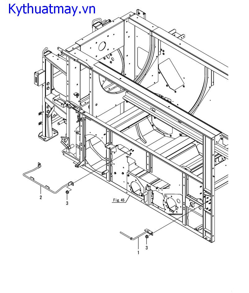 Giá đỡ nắp bên